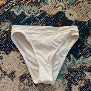 White billabong bikini bottom